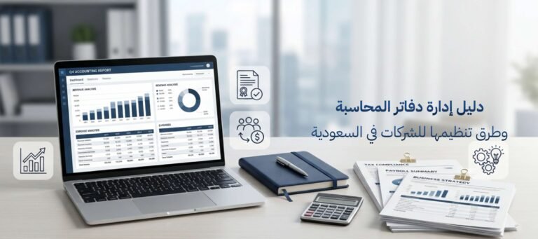 دليل إدارة دفاتر المحاسبة وطرق تنظيمها للشركات في السعودية