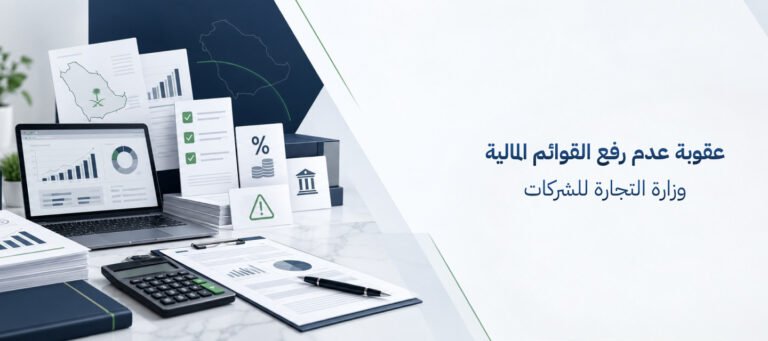 عقوبة عدم رفع القوائم المالية وزارة التجارة وكيف تتجنبها